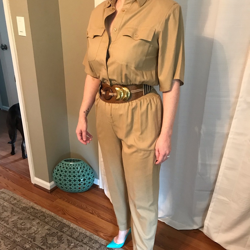 Silk jumpsuit